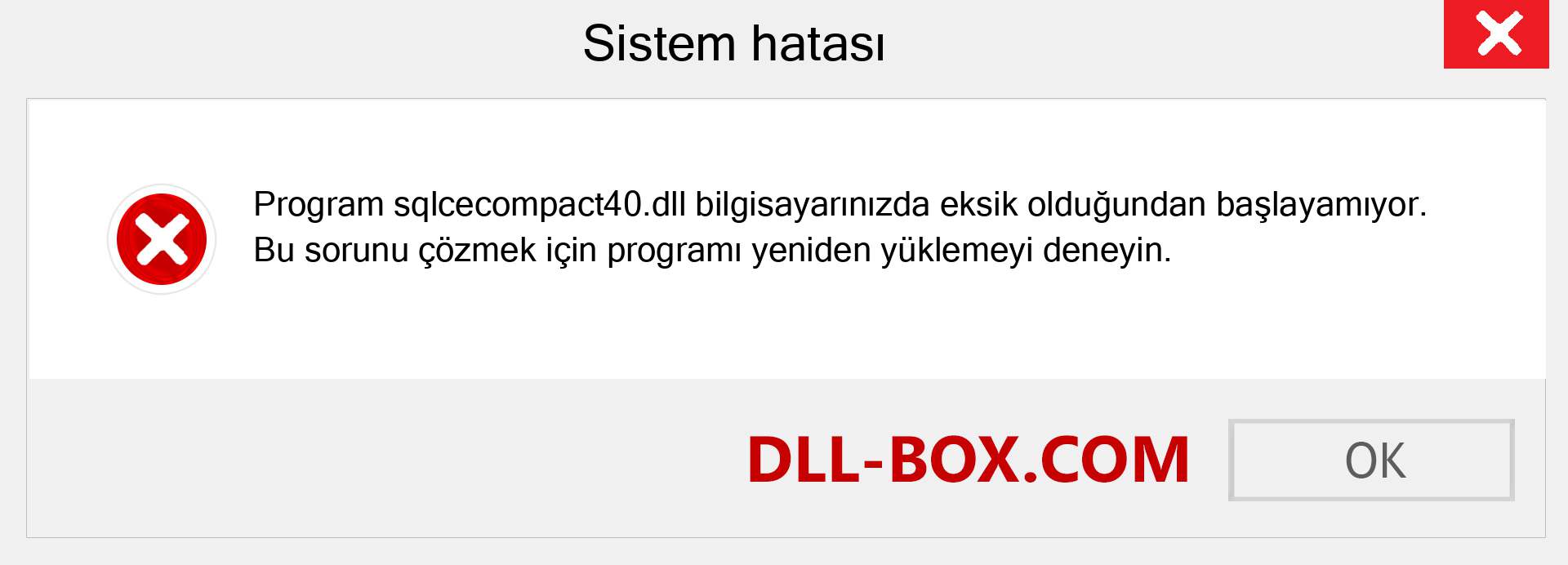 sqlcecompact40.dll dosyası eksik mi? Windows 7, 8, 10 için İndirin - Windows'ta sqlcecompact40 dll Eksik Hatasını Düzeltin, fotoğraflar, resimler